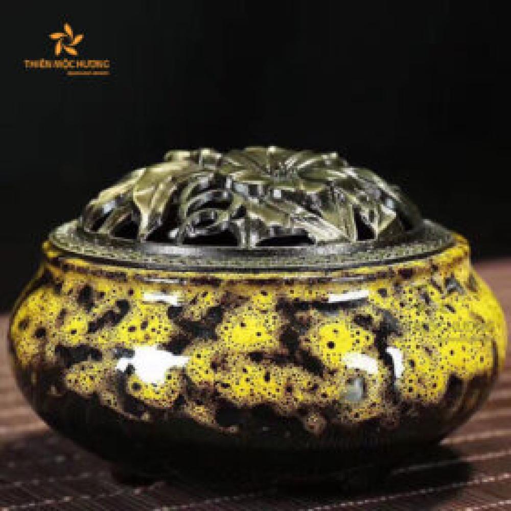 Lư Sứ Xông Trầm Hương Cao Cấp